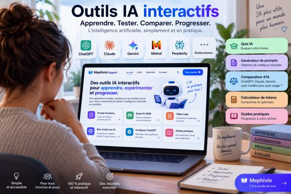 Outils IA interactifs : la méthode la plus simple pour apprendre l’IA en 2026