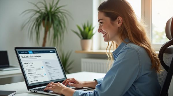 Postuler pour la formation secrétaire médicale à distance